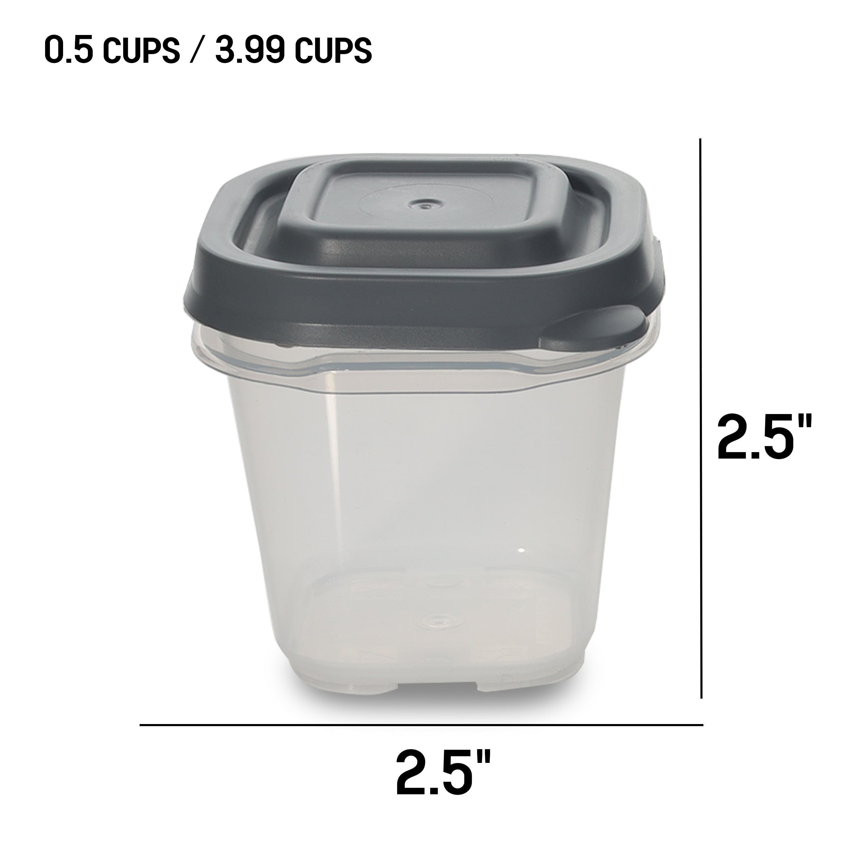 American Maid 0.5 Cup/3.99 Oz Storage Containers, Pack of 12