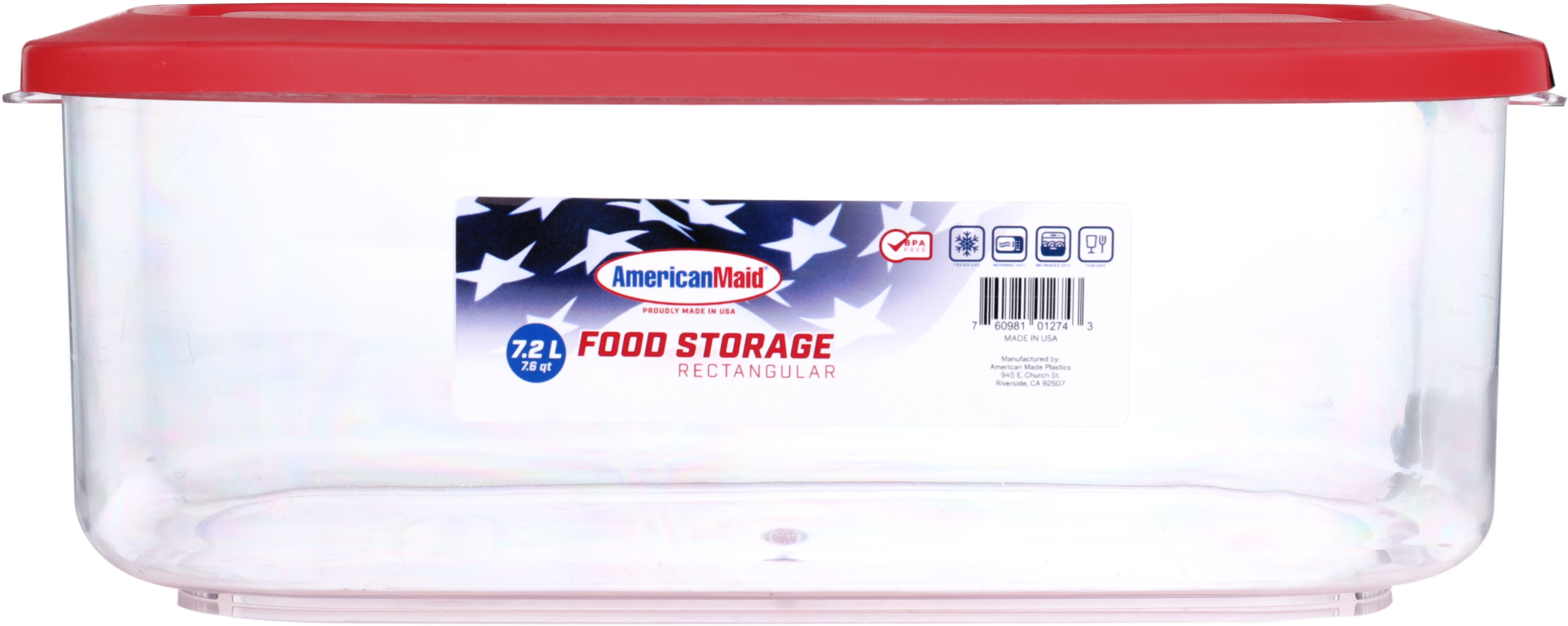 American Maid 7.2 Lt Rectangle, Set of 2 Containers