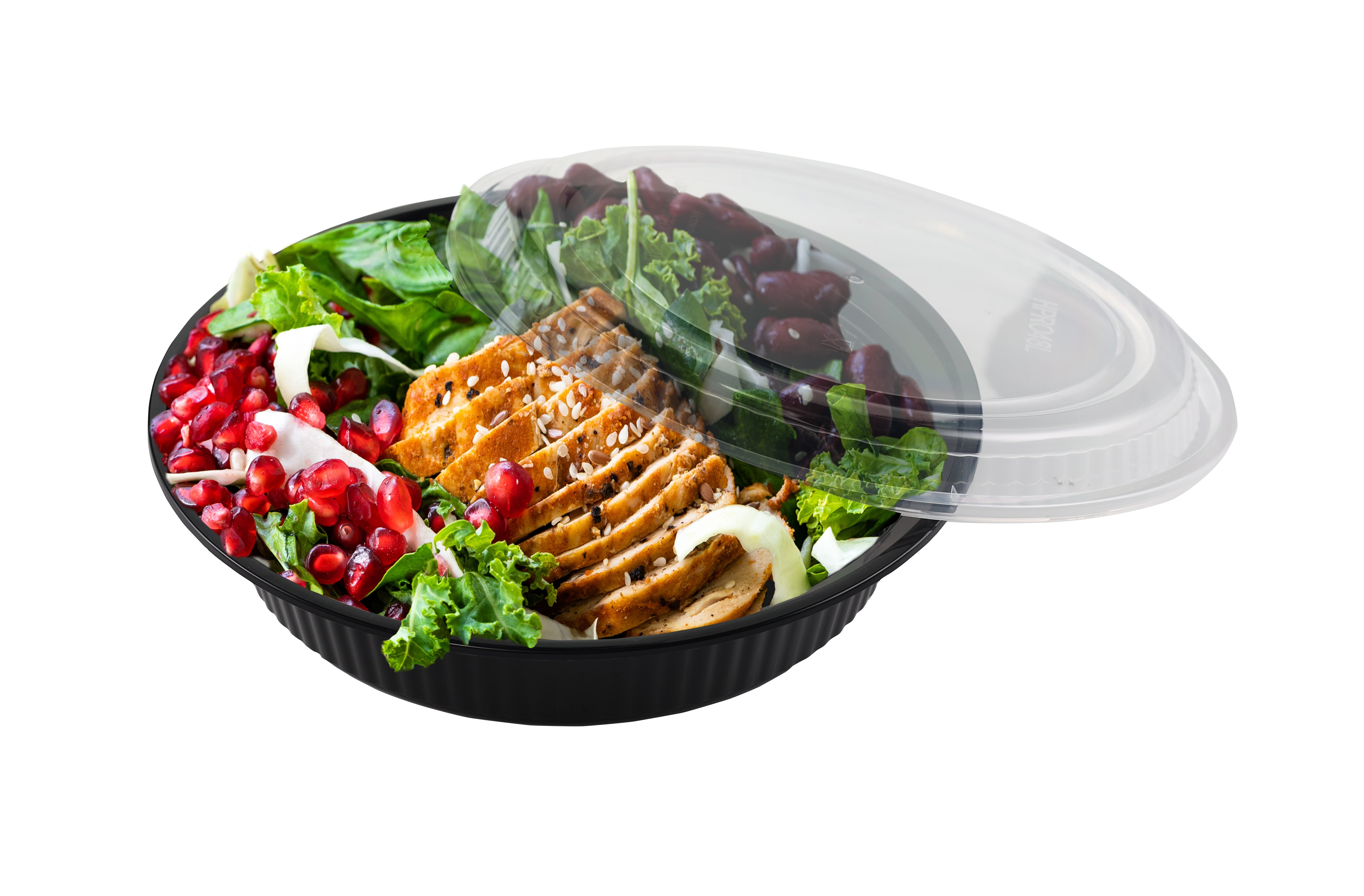 Sazon 48 oz Round Meal Prep Containers, Set of 150