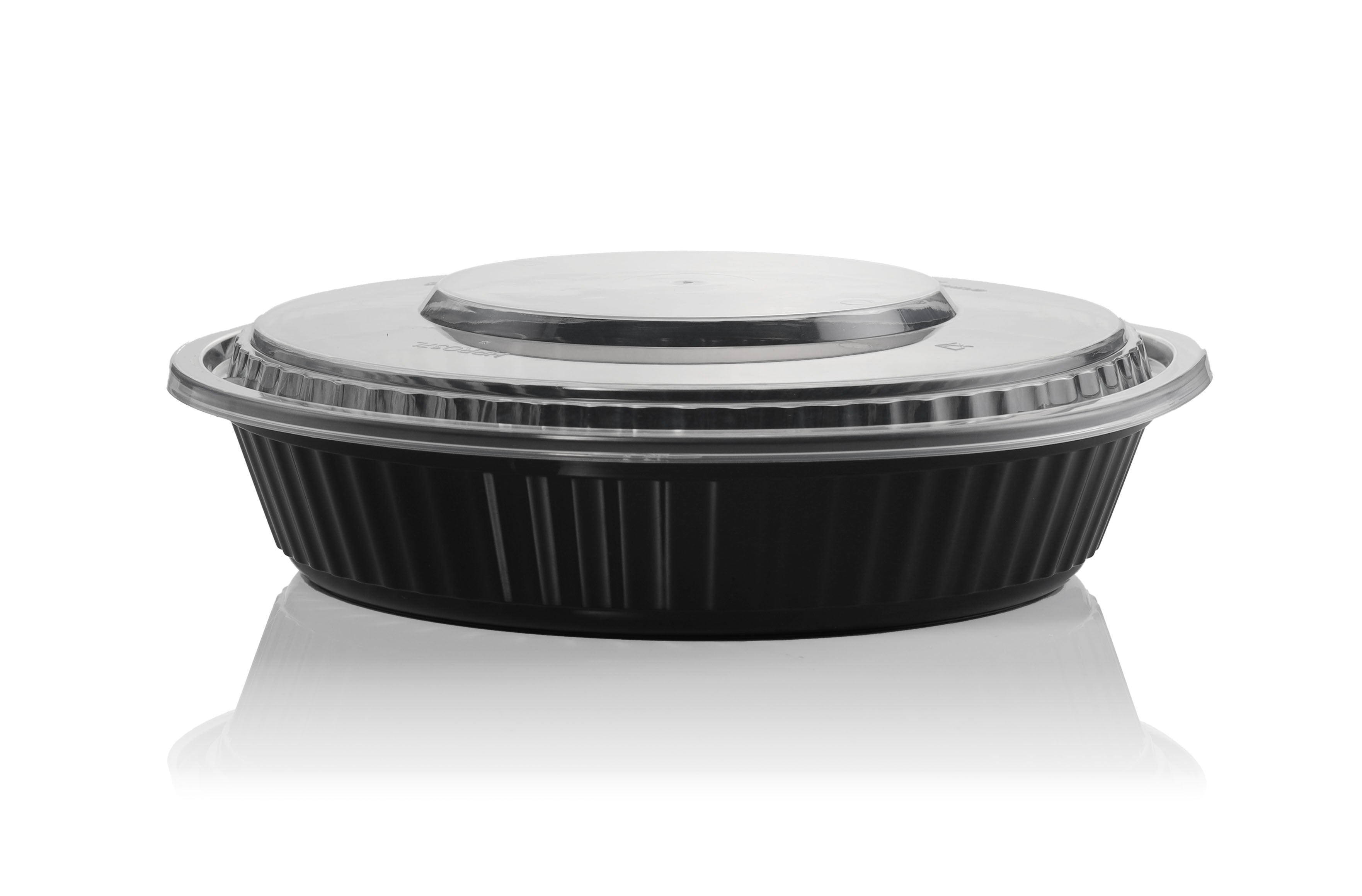Sazon 37 oz Round Meal Prep Containers, Set of 150