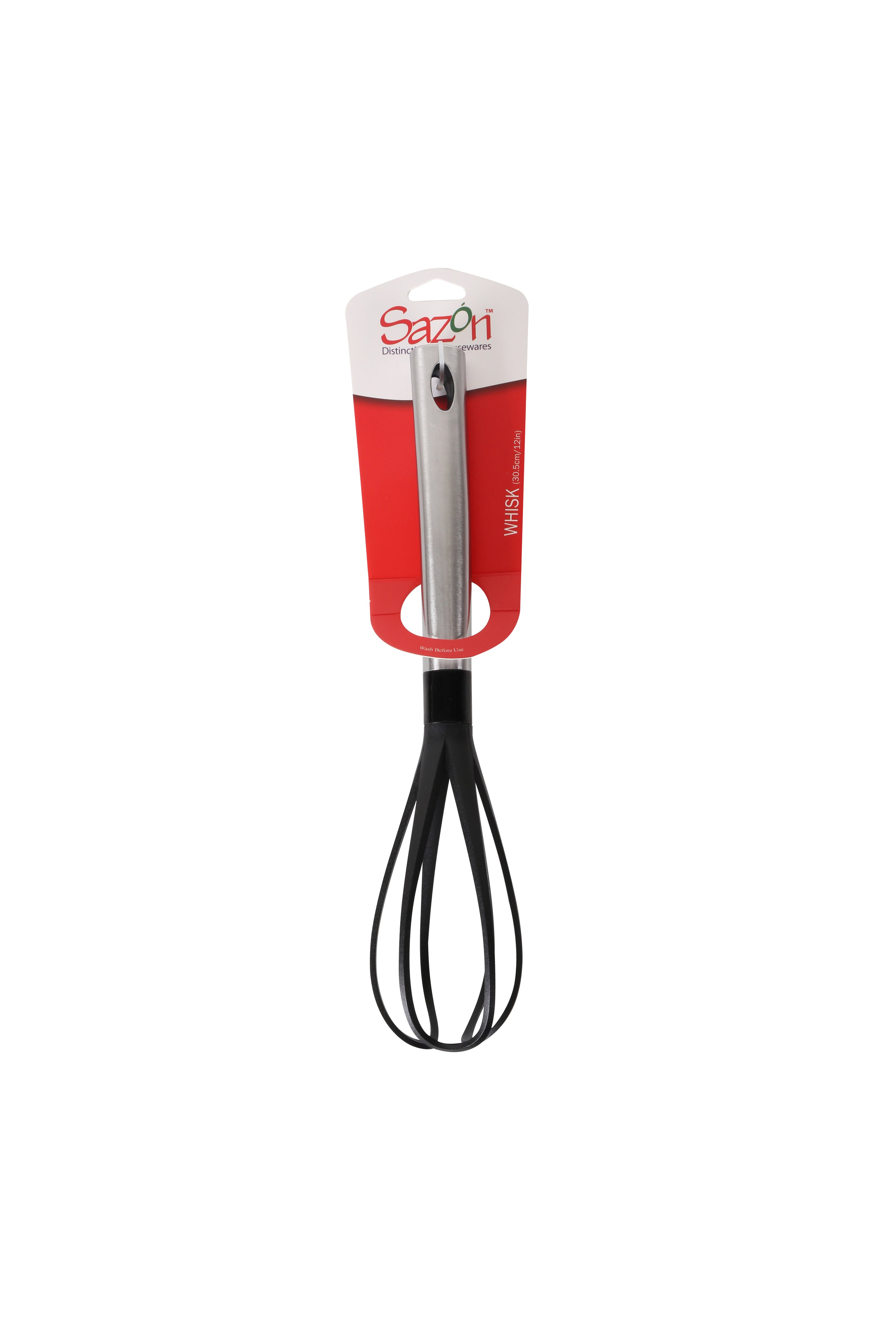 Sazon Whisk with Stainless Steel Handle