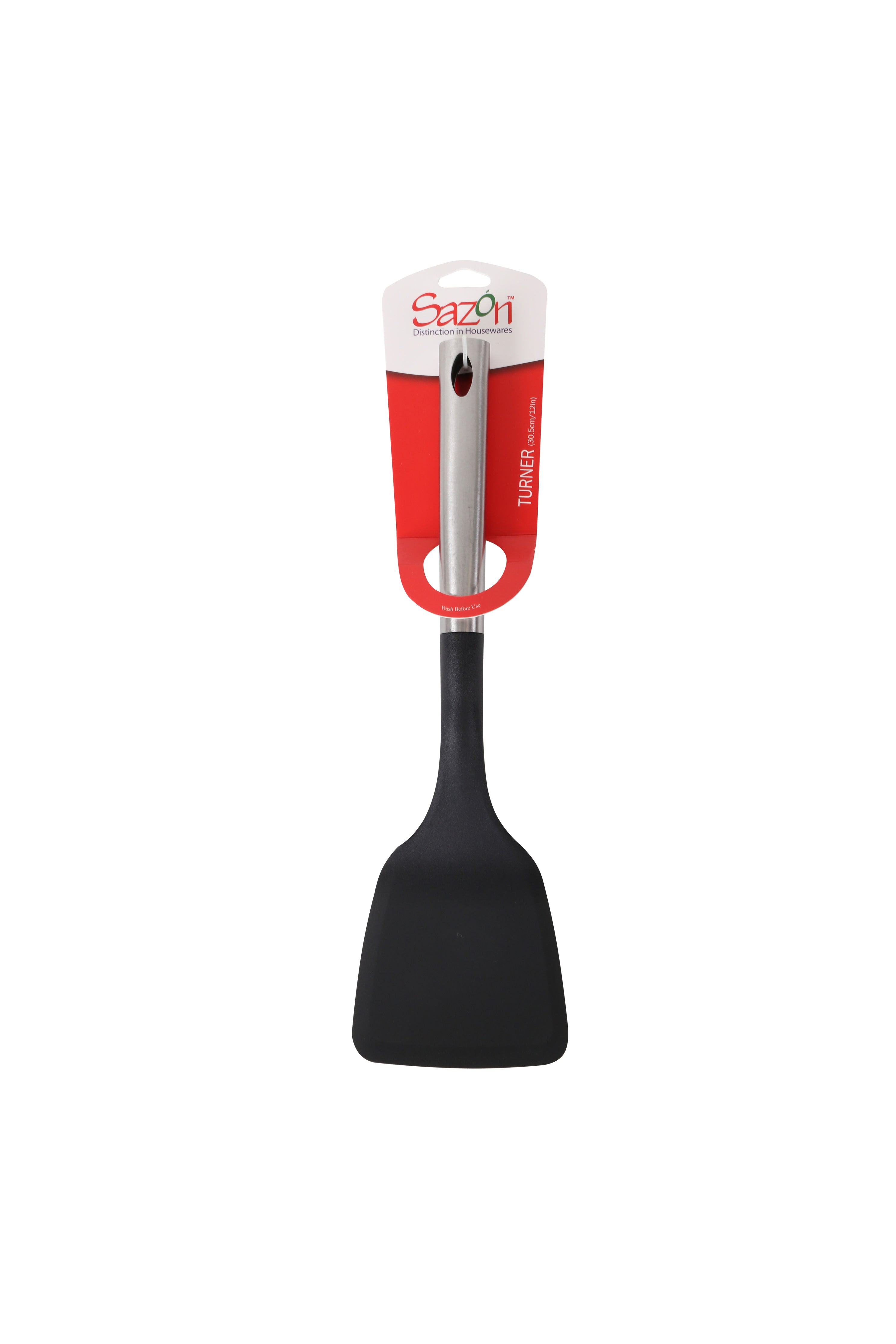 Sazon Turner with Stainless Steel Handle
