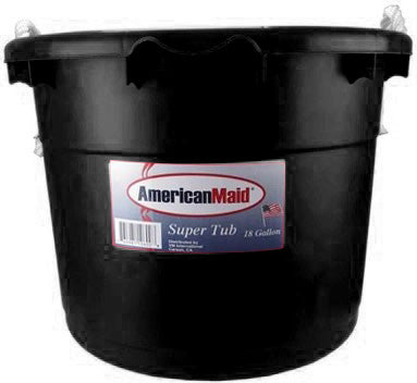 American Maid 18 Gallon Tub