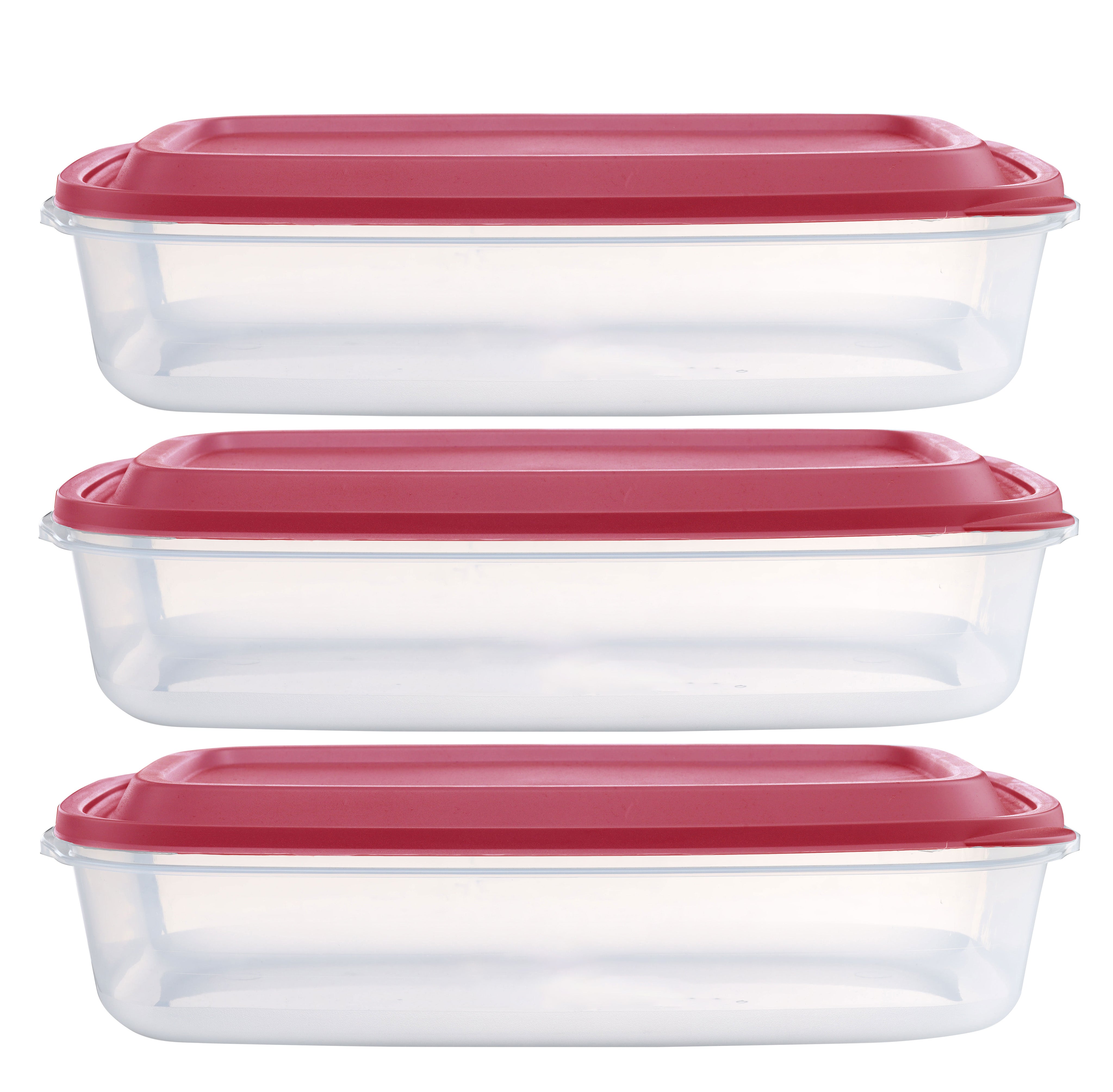 American Maid 24 Cup Rectangle Food Storage, Pack of 3