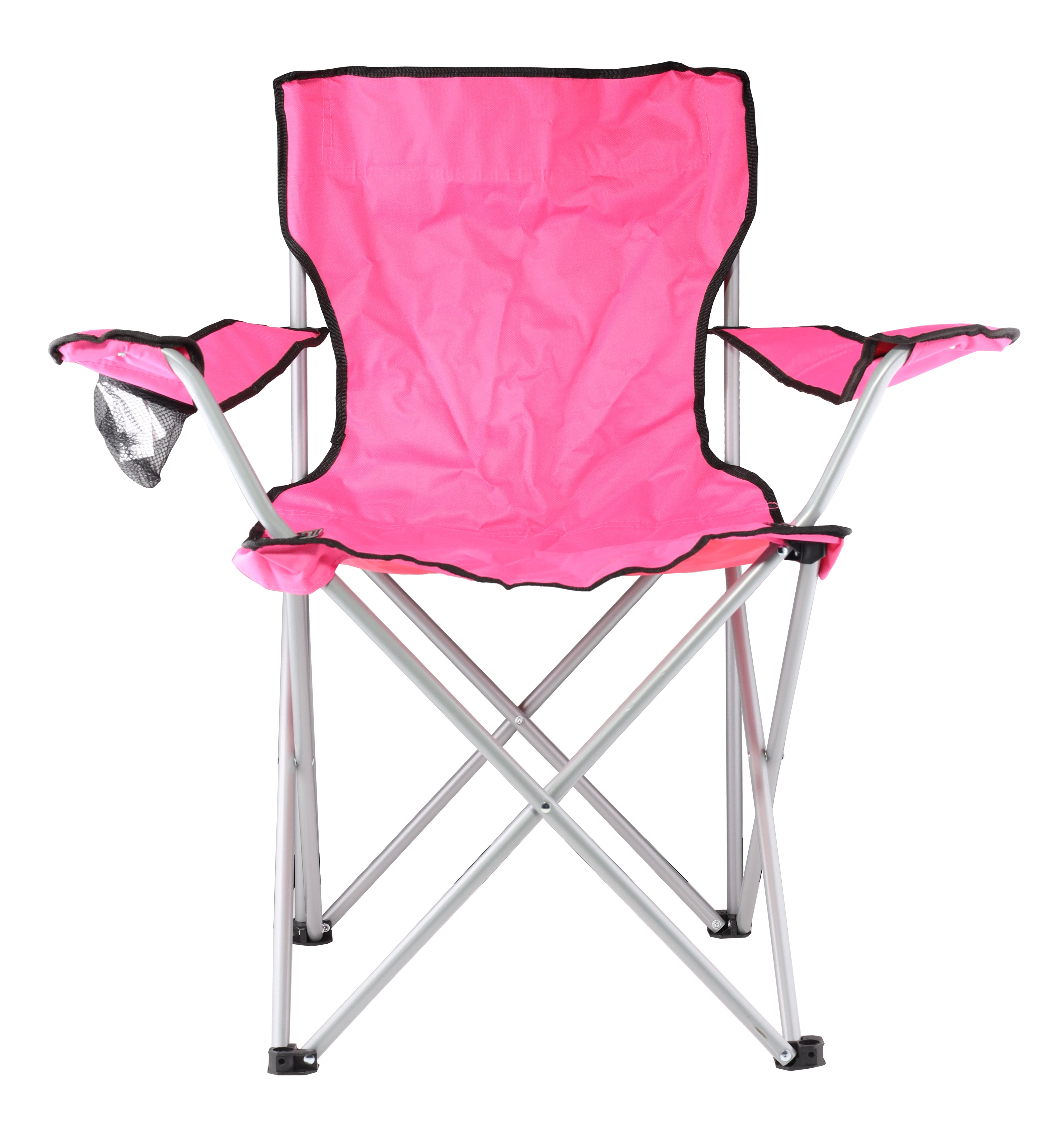 Outdoor Folding Chair with Cup Holder