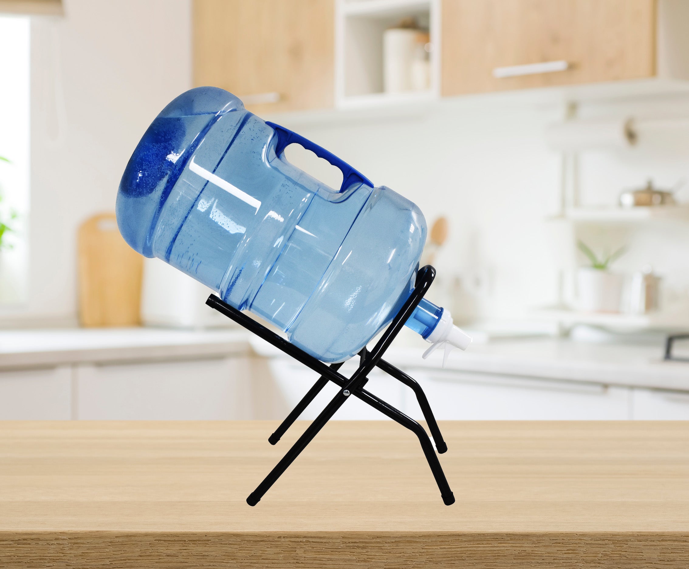 Water Bottle Stand with Faucet