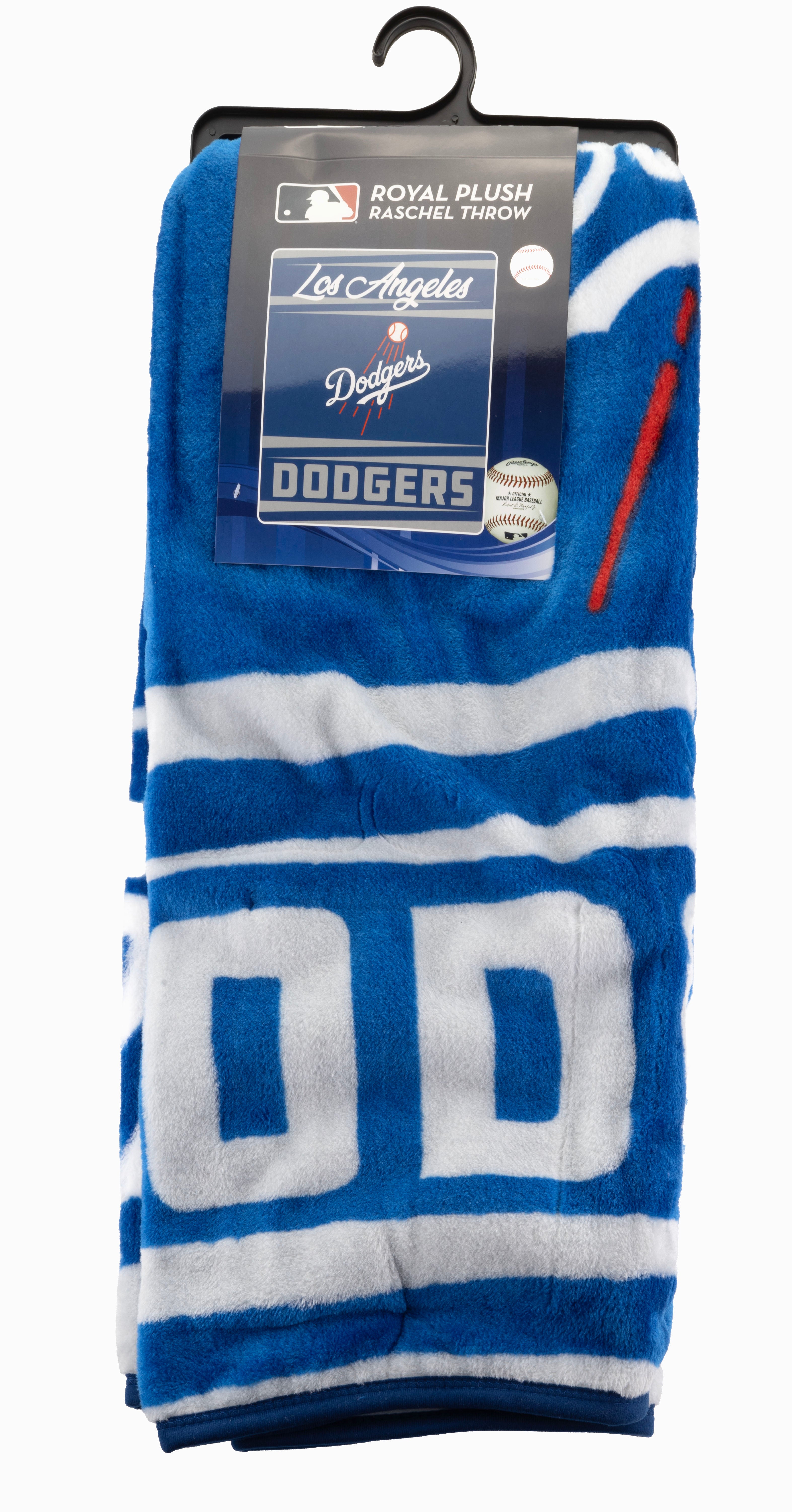 Dodgers Soft and Plush Blanket Pk 2