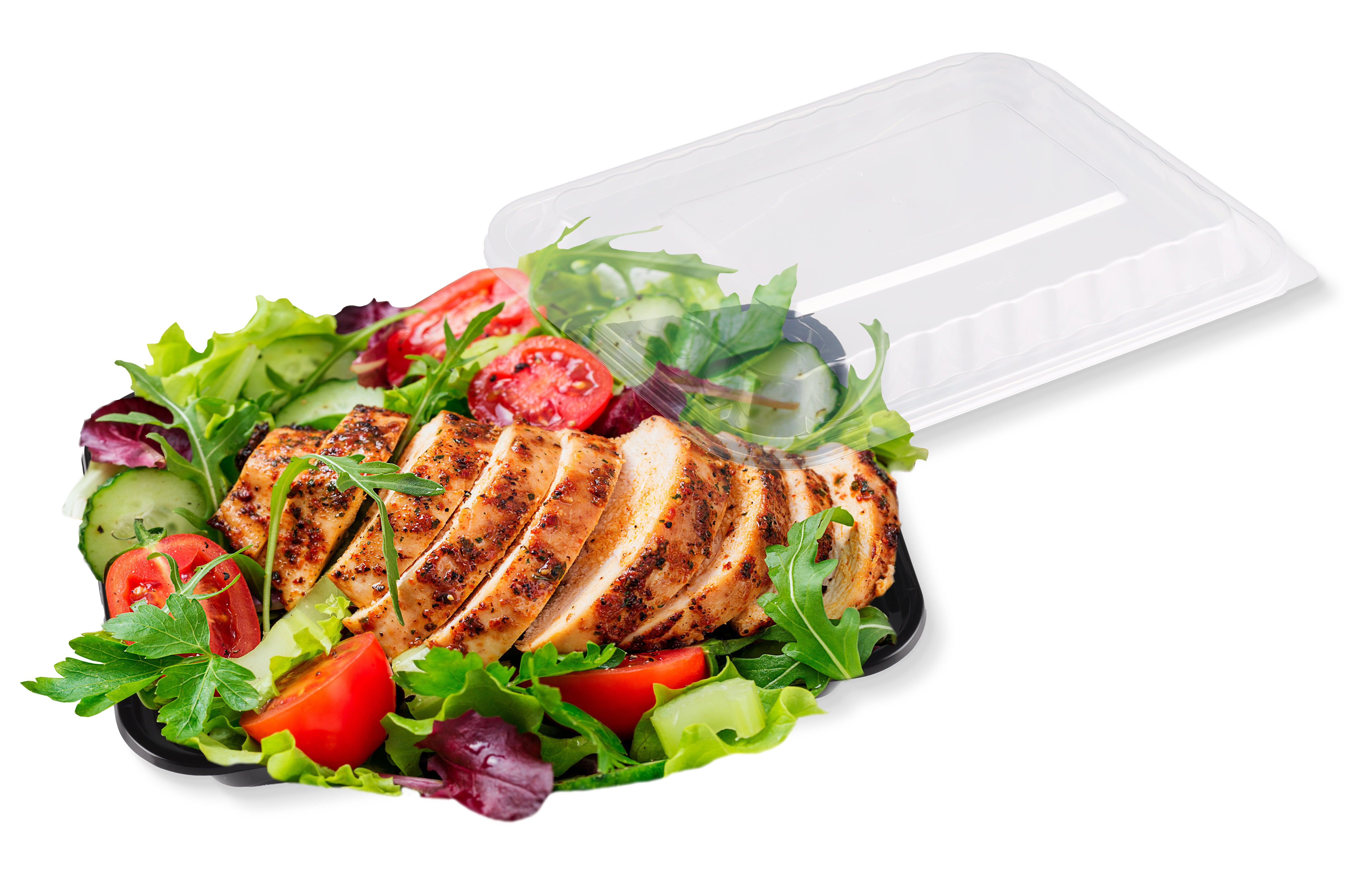 Sazon 16 oz Rectangular Meal Prep Containers 150 Set , Reusable, Stackable, Microwave/Dishwasher/Freezer Safe, BPA Free
