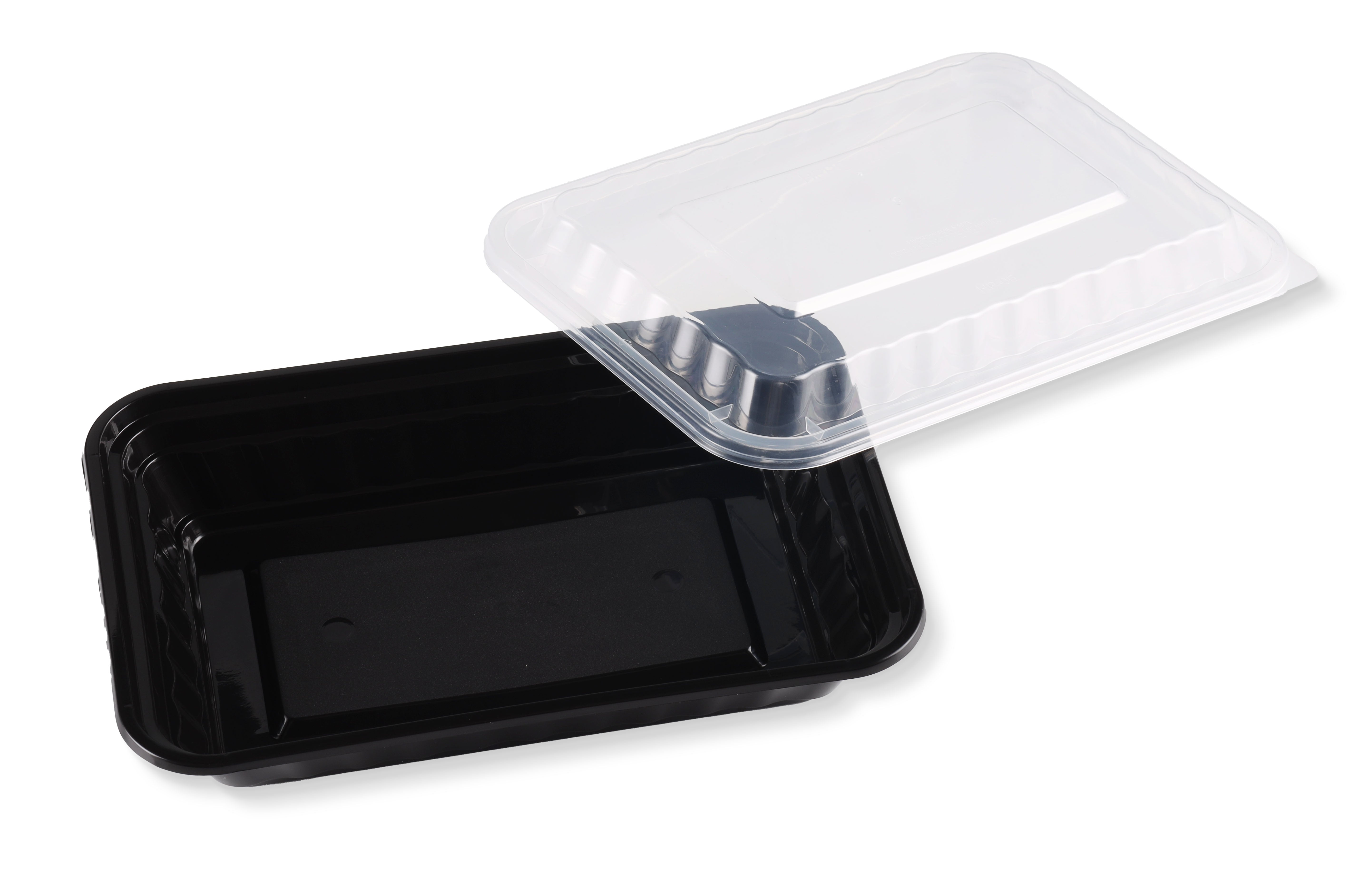 Sazon 16 oz Rectangular Meal Prep Containers 150 Set , Reusable, Stackable, Microwave/Dishwasher/Freezer Safe, BPA Free