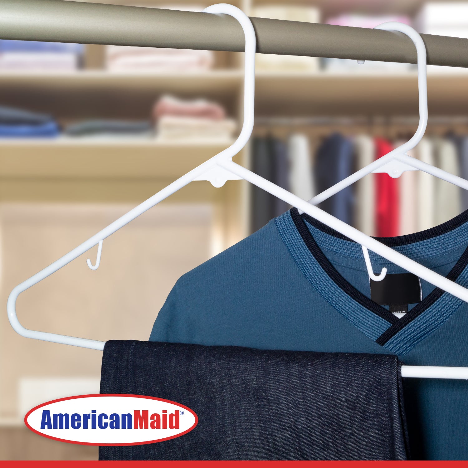 American Maid Plastic Hangers