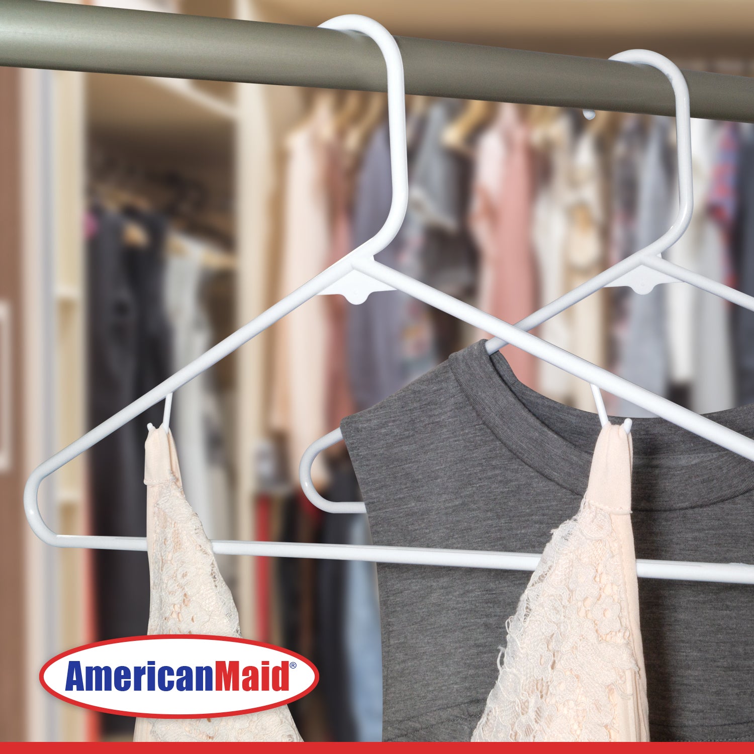 American Maid Plastic Hangers